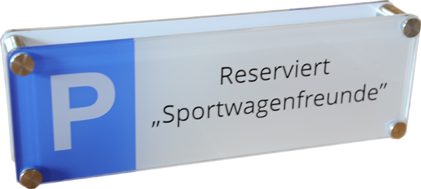 Reserviert für Sportwagenfreunde Mühlviertel